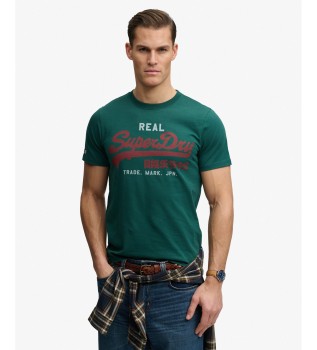 Klasyczny T-shirt w kolorze zielonym