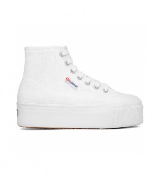 superga alte bianche