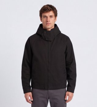 Black anorak
