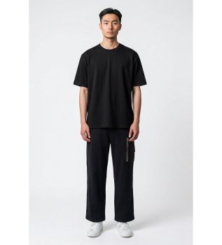 Navy fleece trousers