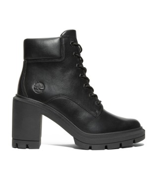 Bottes en cuir  lacets Allington Heights noir