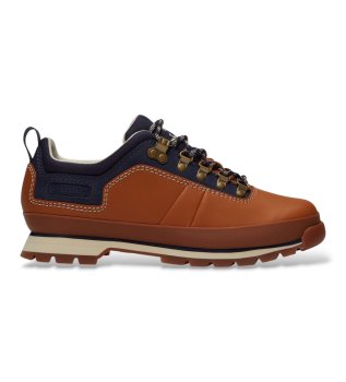 Braune Euro Hiker Niedrigschaftstiefel