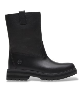 Botas de couro Britton Drive preta