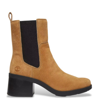 Stivaletti Chelsea in pelle marrone Bellevaux