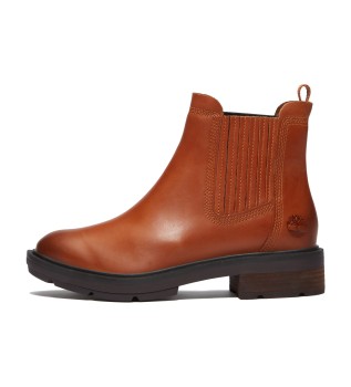 Bottines en cuir Brimfield Chelsea, marron