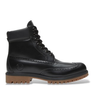 Bottes en cuir Premium noir