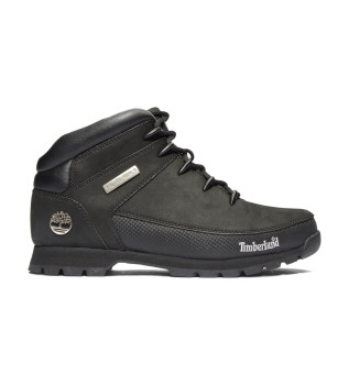Euro Sprint Hiker Lederstiefel Schwarz