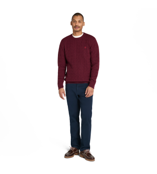 Phillips Brook Sweater burgundy