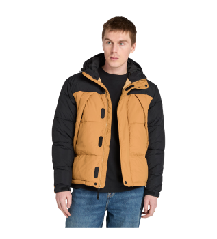 Veste matelasse et impermable jaune