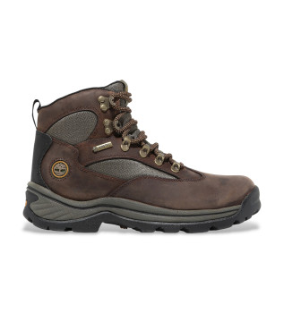 Bottes en cuir marron Chocorua