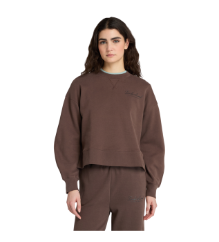 Sweatshirt Lush Comfort marron