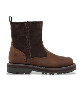 Botas de piel Courma Mid Warm marrn