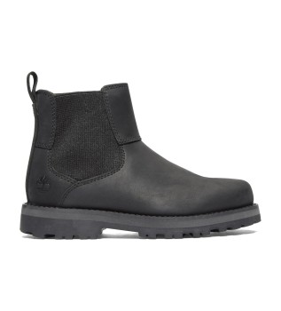 Botas Chelsea de piel Courma negro