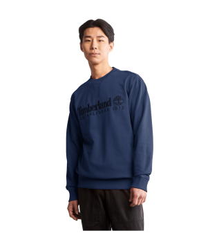 Sweatshirt Embroidered Logo navy