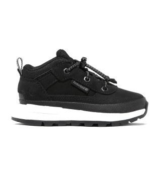 Zapatillas de piel con cordones Field Trekke negro