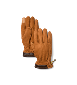 Guanti in nabuk Winter Hill marroni