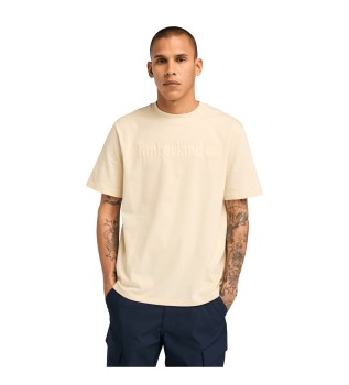 Hampthon kortrmad beige T-shirt