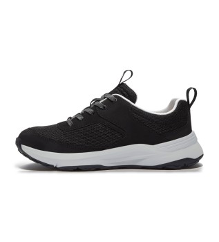 Sneakers basse in pelle con lacci Motion Access nere