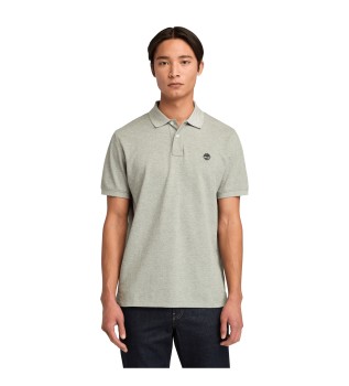 Polo in piqu a maniche corte Millers River grigia