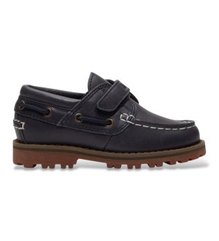 Náuticos in Pelle Authentic blu marino