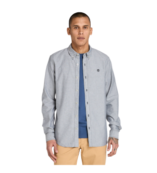 Grijs Oxford overhemd