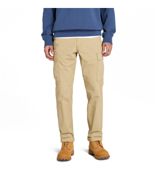 Bež Brookline Twill Cargo hlače