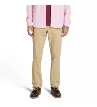 Claremont beige twill-chino-bukser