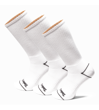 Conjunto de 3 pares de meias at ao joelho almofadadas Bowden brancas