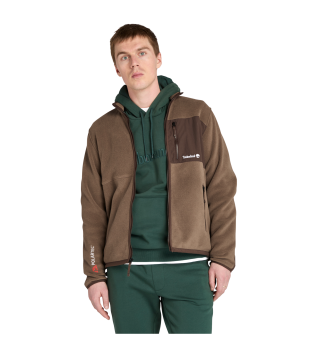 Pile marrone Polartec 200 Mix