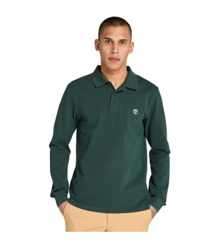 Millers River green polo shirt
