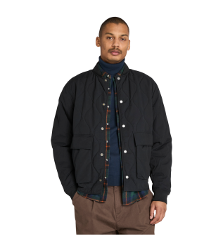 Giacca trapuntata nera