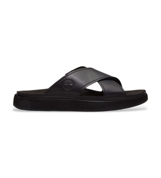 Sandalias de Piel Casco Cove negro