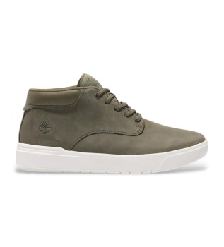 Sapatos de couro verde Seneca Bay Mid