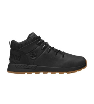 Läder Sprint Trekker Mid Lace Up Sneaker Svart
