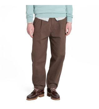 Rjave žametne hlače Claremont