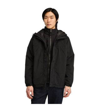 3in1 Waterdichte Jas zwart