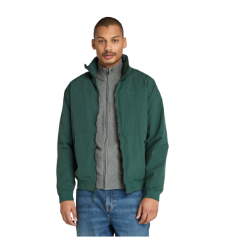 Giubbotto bomber impermeabile verde marinaio