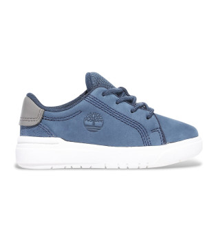 Zapatillas de piel con cordones Seneca Bay azul