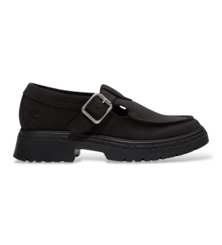 Sneakers in Pelle con fibbia Cambria Valley nero