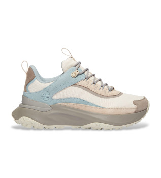 Sapatos impermeveis Motion Access em pele bege, azul