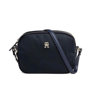 TH Emblem shoulder bag navy