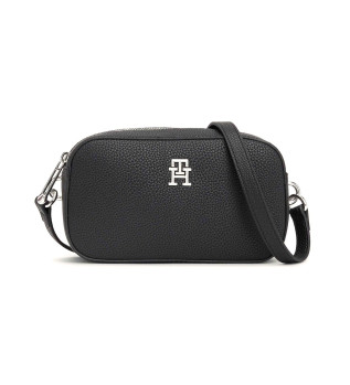 Bolso cartera TH Emblem con bandolera negro