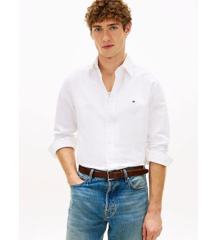 Regular fit oxford shirt white