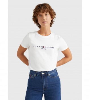 Comprare Tommy Hilfiger T-shirt bianca Heritage