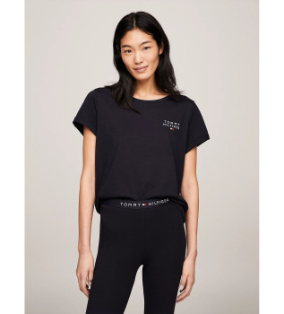 T-shirt original avec logo bleu marine