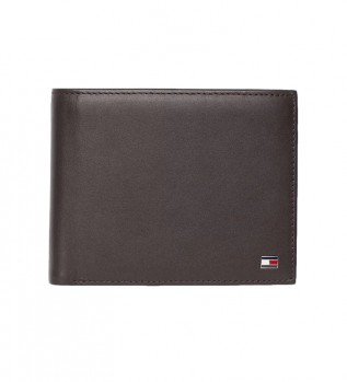 Lderplnbok Eton CC brun -13x2x9,5cm