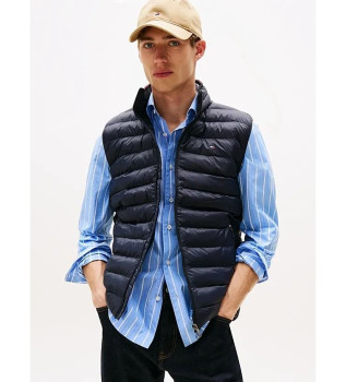 Gewatteerd opvouwbaar gilet marine