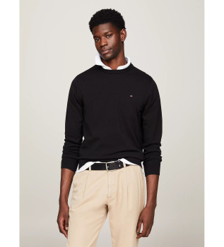 Jumper 1985 Rund halsringning svart