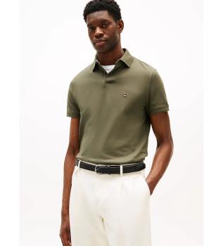 P�lo em piqu� texturado 1985 Collection verde