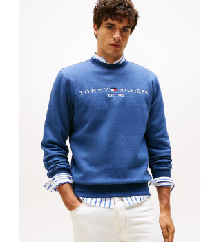 Camisola flexvel com logtipo azul